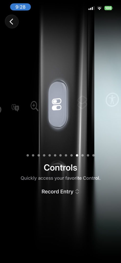Action Button starting a recording